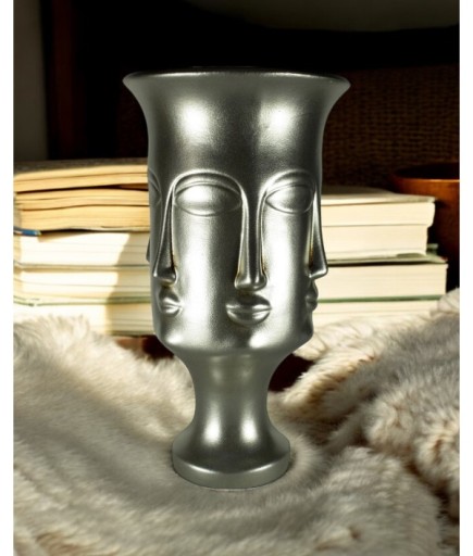 Uzun Çok Yüz Dekoratif Vazo C-0111