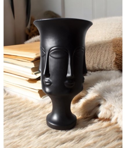 Uzun Çok Yüz Dekoratif Vazo C-0111