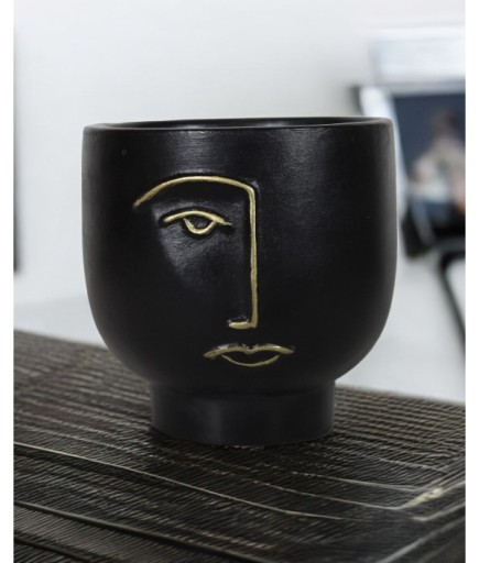 Yarım Yüz Dekoratif Vazo C 4045