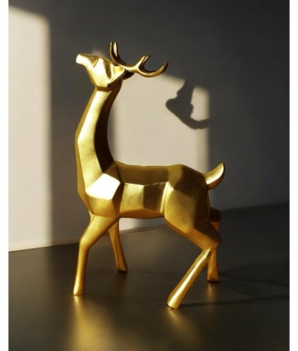 Kubik Geyik Dekoratif Obje C 0105