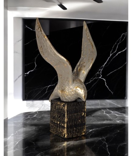 Soyut Kuş Dekoratif Obje Biblo Obje C 4194