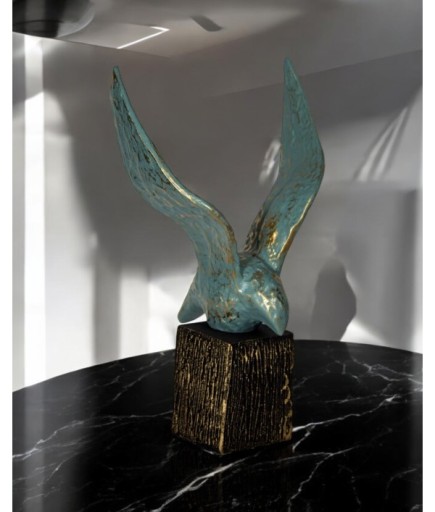 Soyut Kuş Dekoratif Obje Biblo Obje C 4194