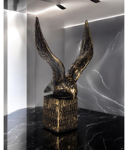 Soyut Kuş Dekoratif Obje Biblo Obje C 4194