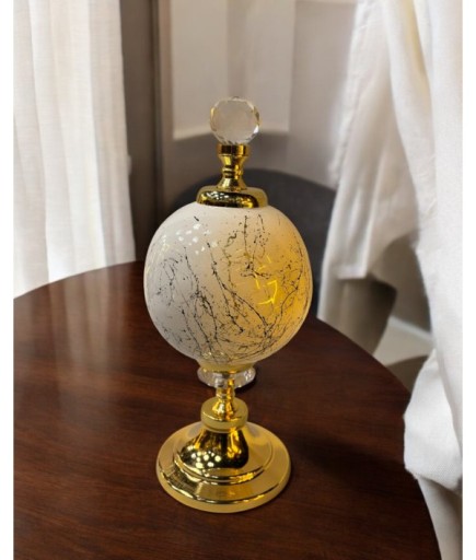 Metal Orta Kısım Seramik Porselen Karışımı Dekoratif Obje