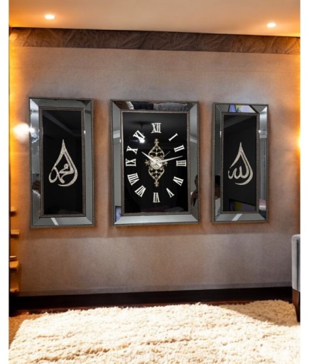 3'LÜ ALİCE AYET MOTİF SAAT GAGA-912