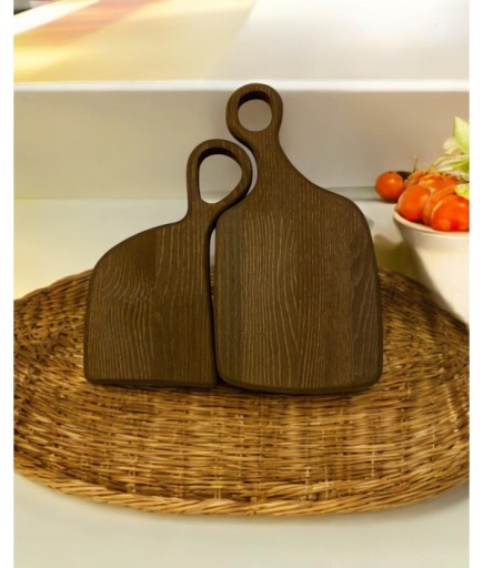 2'li Ceviz Ağacı Kesme Tahtası