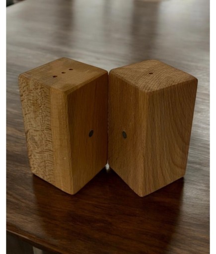 Mıknatıslı El İşçiliği Gürgen Ağacı Baharatlık