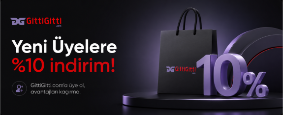 Yeni üye %10 indirim