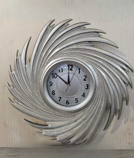 RÜZGAR GÜLÜ DUVAR SAATİ  54*54CM