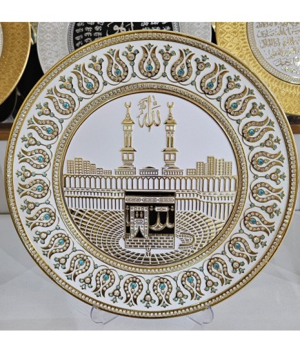 AYET TABAK 18 DEKORATİF 33*33 CM TAŞLI