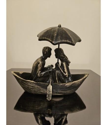 ŞEMSİYELİ ÇİFT SİYAH