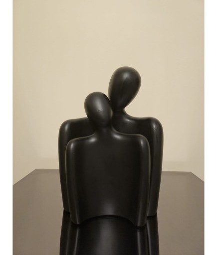 İKİLİ SOYUT İNSAN SİYAH 