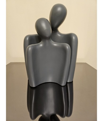 İKİLİ SOYUT İNSAN ANTRASIT