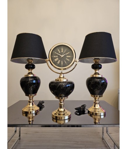 SİYAH GOLD 2 Lİ SAAT SET