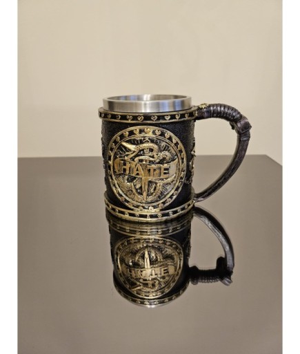 LOVE YILAN ÇELİK KUPA