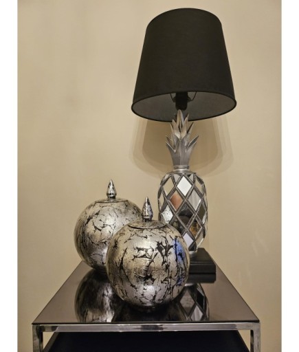 ANANAS CAM ABAJUR KUP SET TAKIM